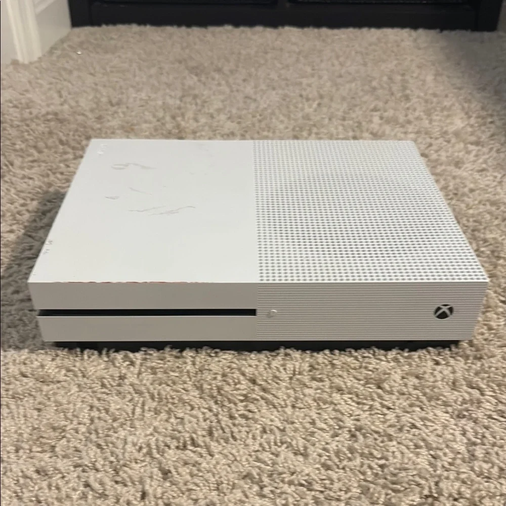 White Gaming Console